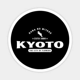 Kyoto - The City of Flowers Magnet